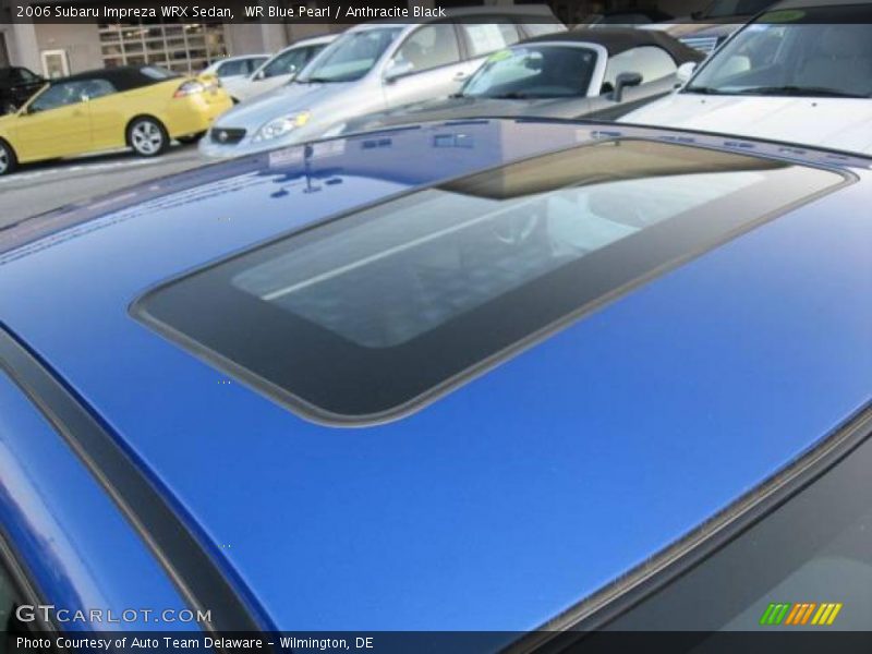 WR Blue Pearl / Anthracite Black 2006 Subaru Impreza WRX Sedan