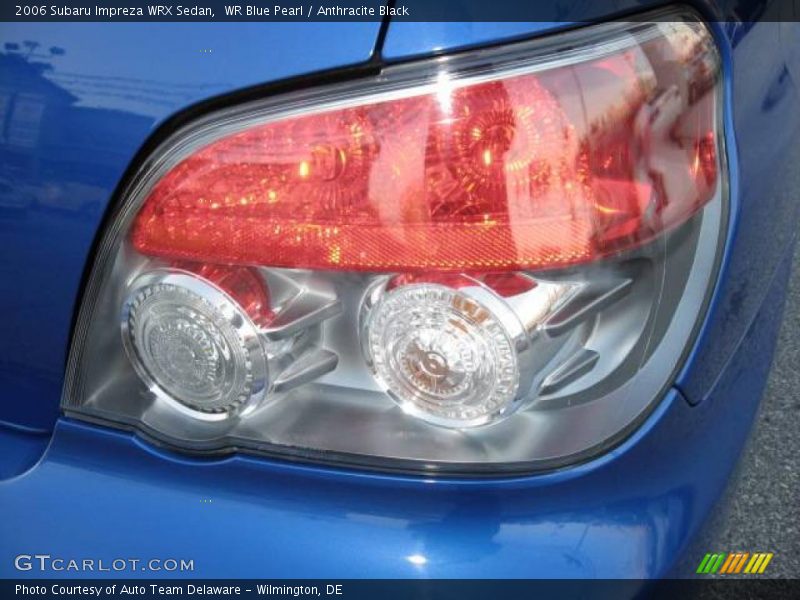 WR Blue Pearl / Anthracite Black 2006 Subaru Impreza WRX Sedan