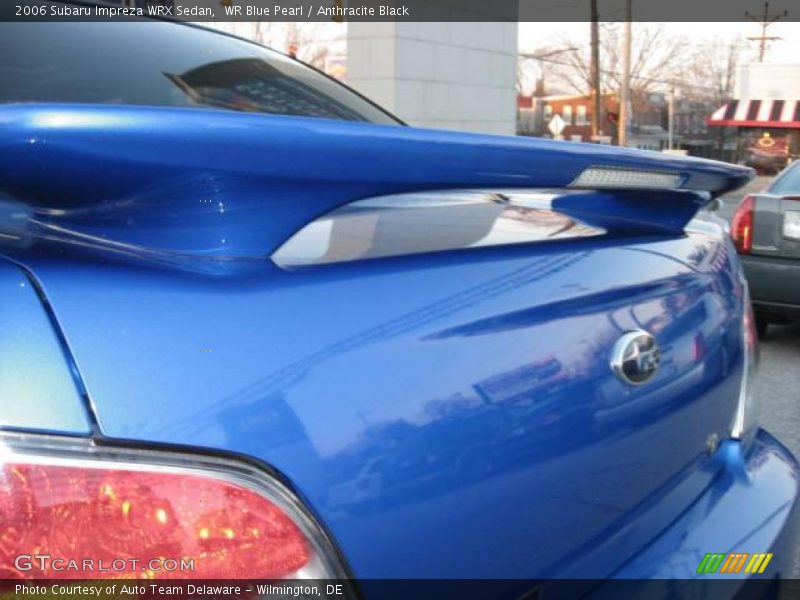 WR Blue Pearl / Anthracite Black 2006 Subaru Impreza WRX Sedan