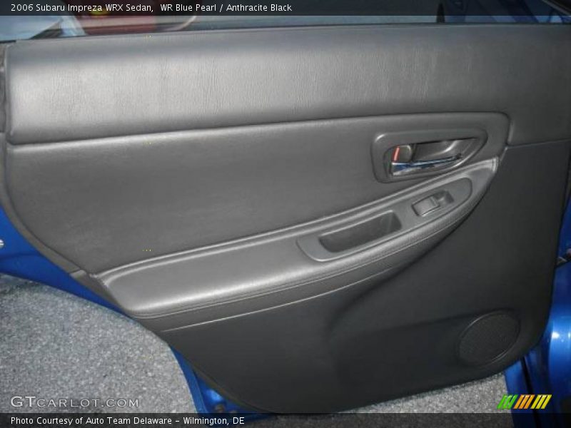 WR Blue Pearl / Anthracite Black 2006 Subaru Impreza WRX Sedan