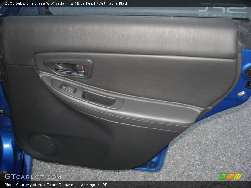 WR Blue Pearl / Anthracite Black 2006 Subaru Impreza WRX Sedan