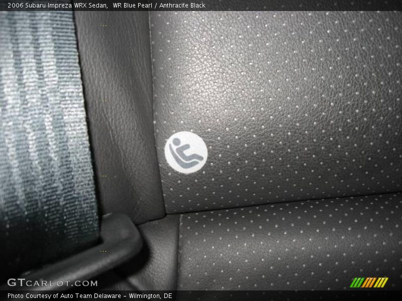 WR Blue Pearl / Anthracite Black 2006 Subaru Impreza WRX Sedan