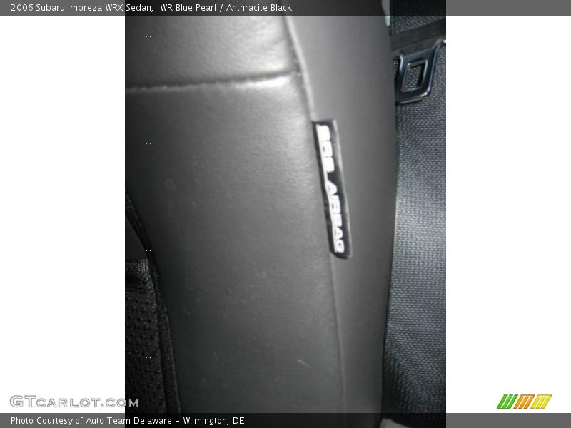 WR Blue Pearl / Anthracite Black 2006 Subaru Impreza WRX Sedan