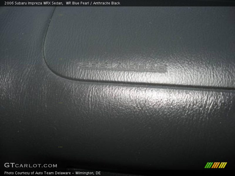 WR Blue Pearl / Anthracite Black 2006 Subaru Impreza WRX Sedan