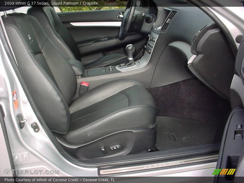 Liquid Platinum / Graphite 2009 Infiniti G 37 Sedan