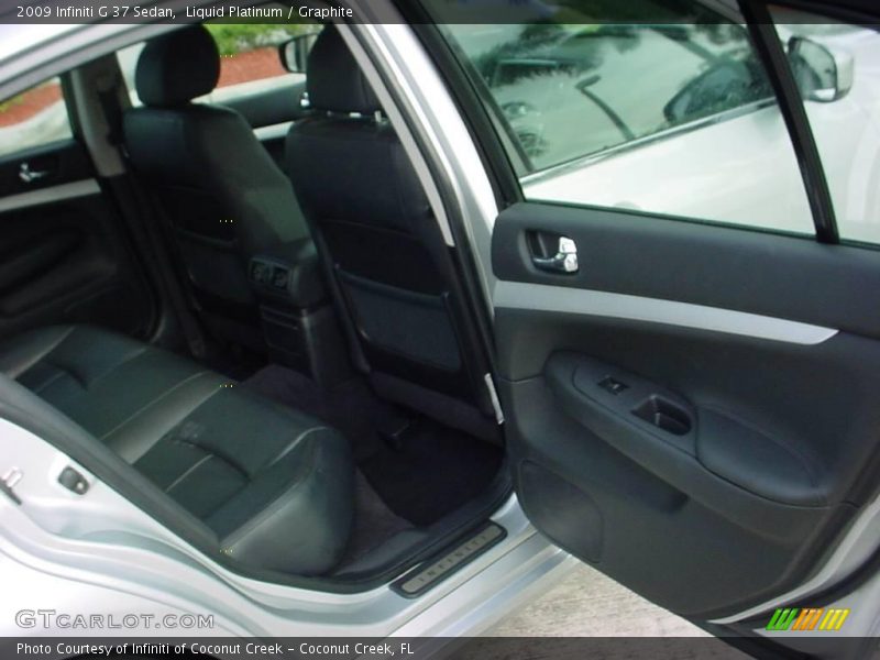 Liquid Platinum / Graphite 2009 Infiniti G 37 Sedan