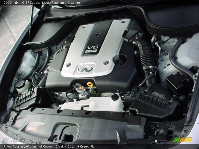 Liquid Platinum / Graphite 2009 Infiniti G 37 Sedan