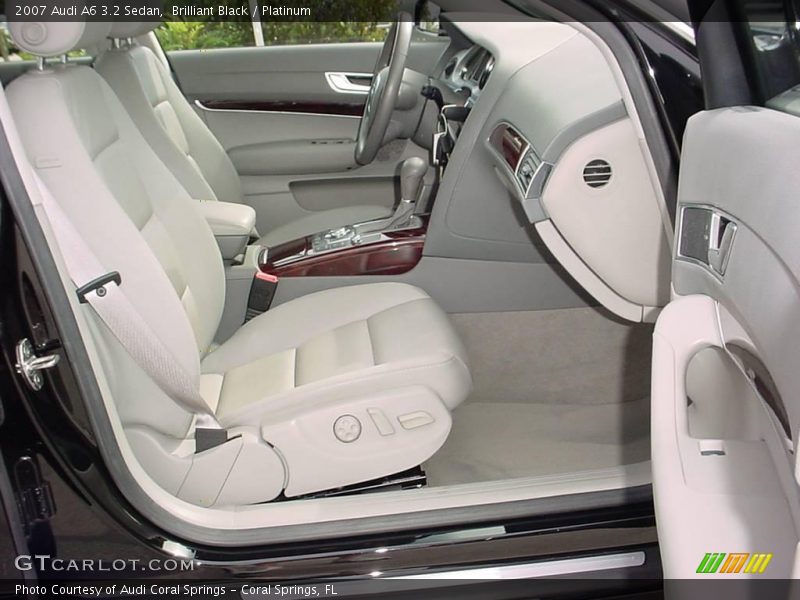 Brilliant Black / Platinum 2007 Audi A6 3.2 Sedan
