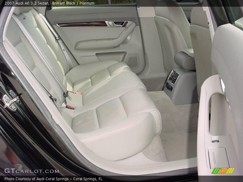Brilliant Black / Platinum 2007 Audi A6 3.2 Sedan