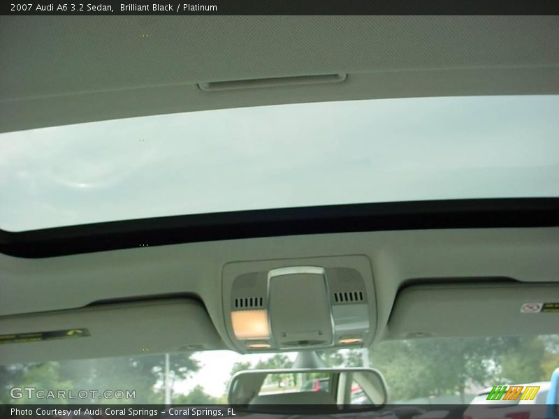 Brilliant Black / Platinum 2007 Audi A6 3.2 Sedan