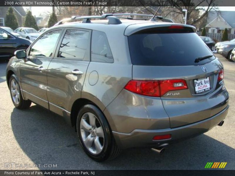 Carbon Bronze Pearl / Taupe 2008 Acura RDX Technology
