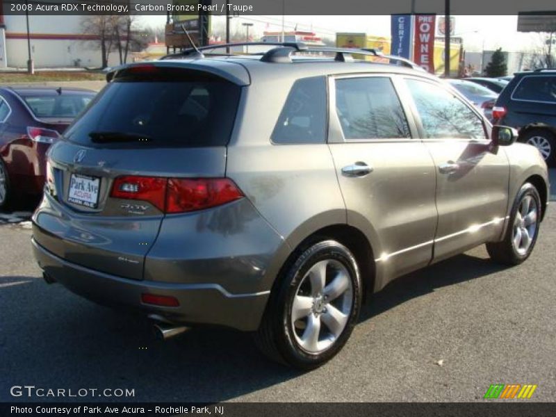 Carbon Bronze Pearl / Taupe 2008 Acura RDX Technology