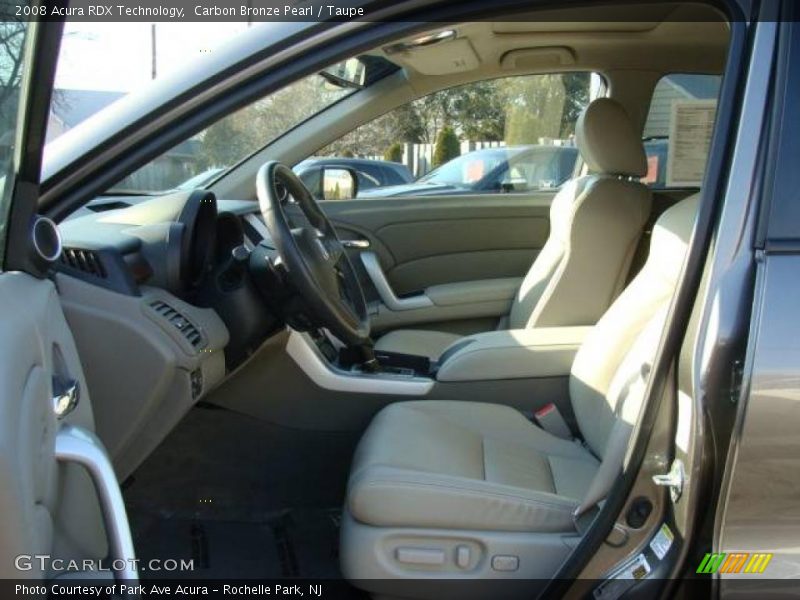 Carbon Bronze Pearl / Taupe 2008 Acura RDX Technology