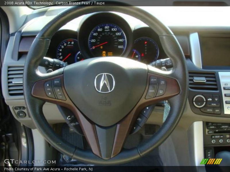 Carbon Bronze Pearl / Taupe 2008 Acura RDX Technology