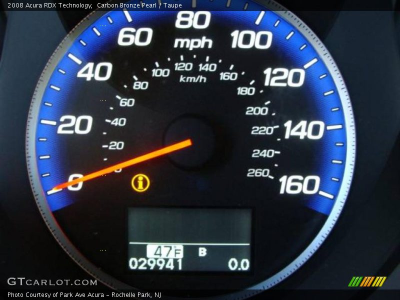 Carbon Bronze Pearl / Taupe 2008 Acura RDX Technology
