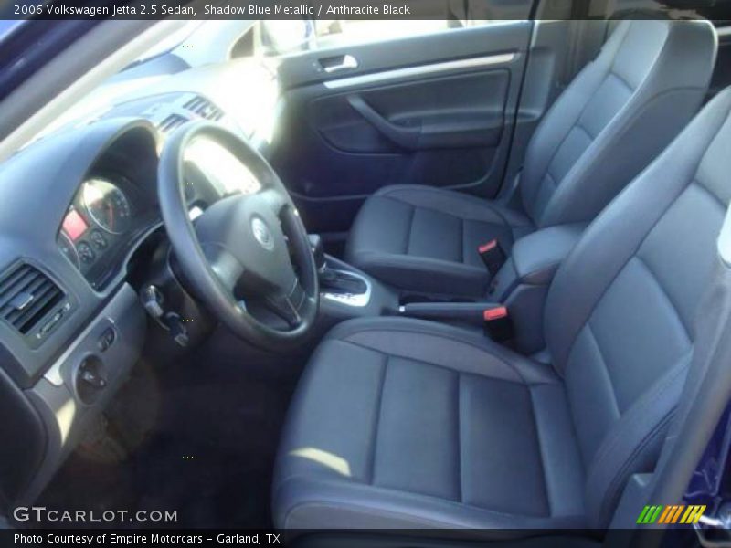 Shadow Blue Metallic / Anthracite Black 2006 Volkswagen Jetta 2.5 Sedan