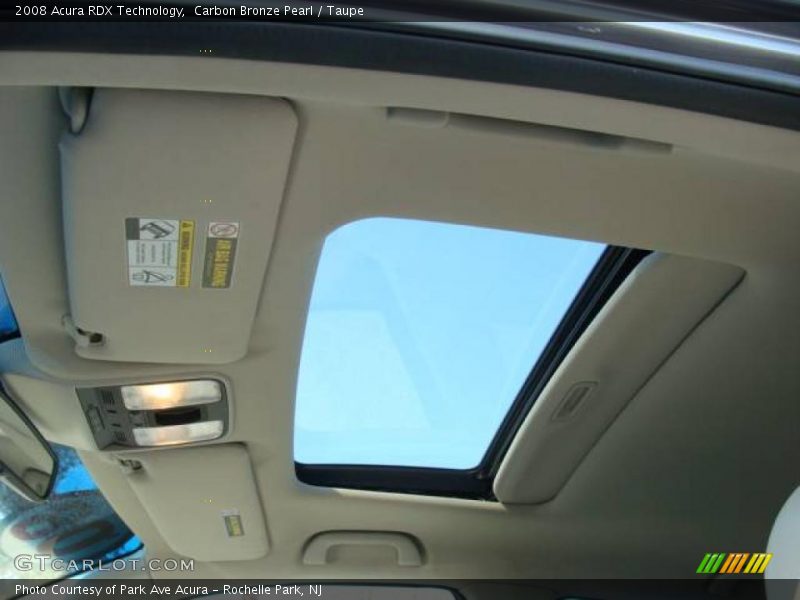 Carbon Bronze Pearl / Taupe 2008 Acura RDX Technology
