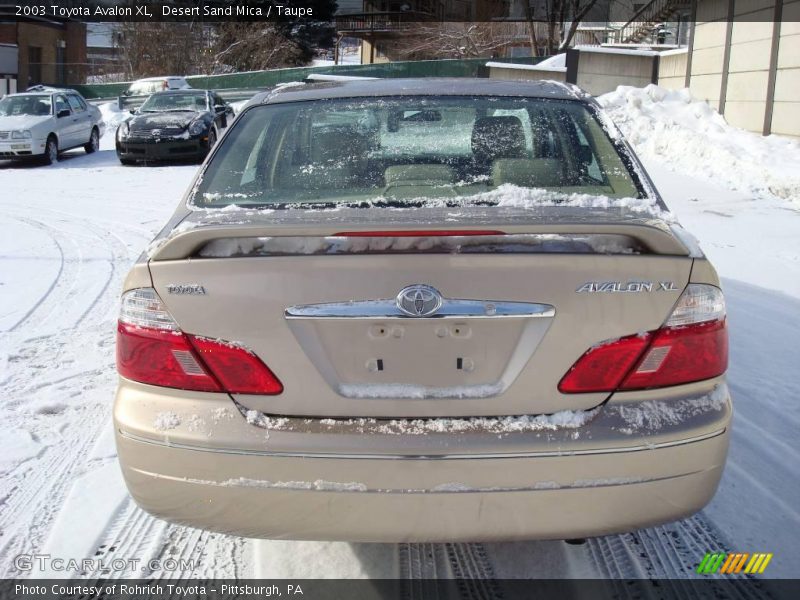 Desert Sand Mica / Taupe 2003 Toyota Avalon XL