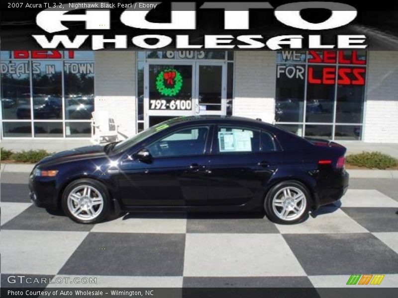Nighthawk Black Pearl / Ebony 2007 Acura TL 3.2