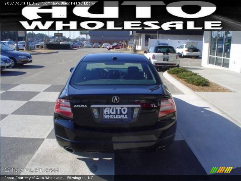 Nighthawk Black Pearl / Ebony 2007 Acura TL 3.2