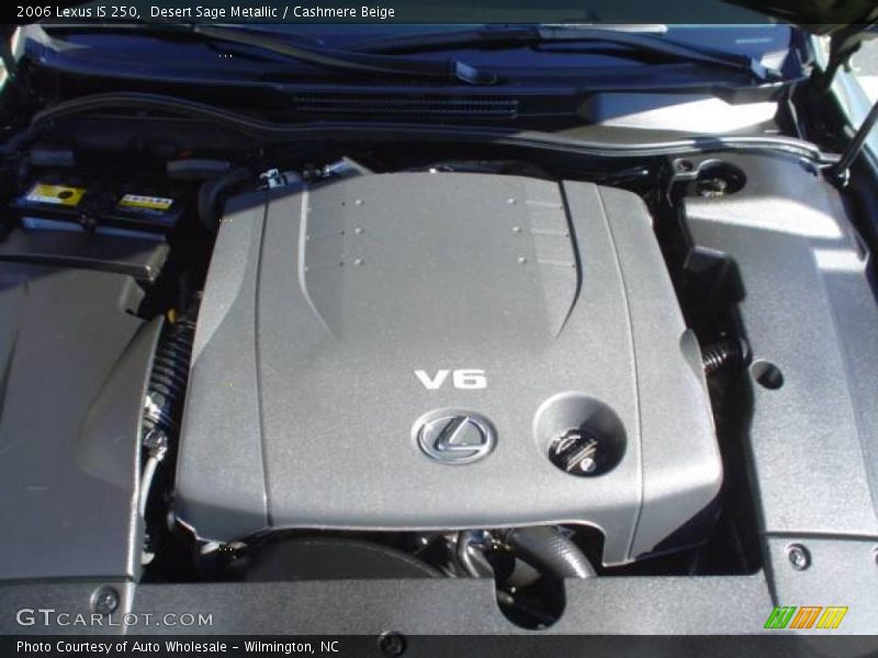 Desert Sage Metallic / Cashmere Beige 2006 Lexus IS 250