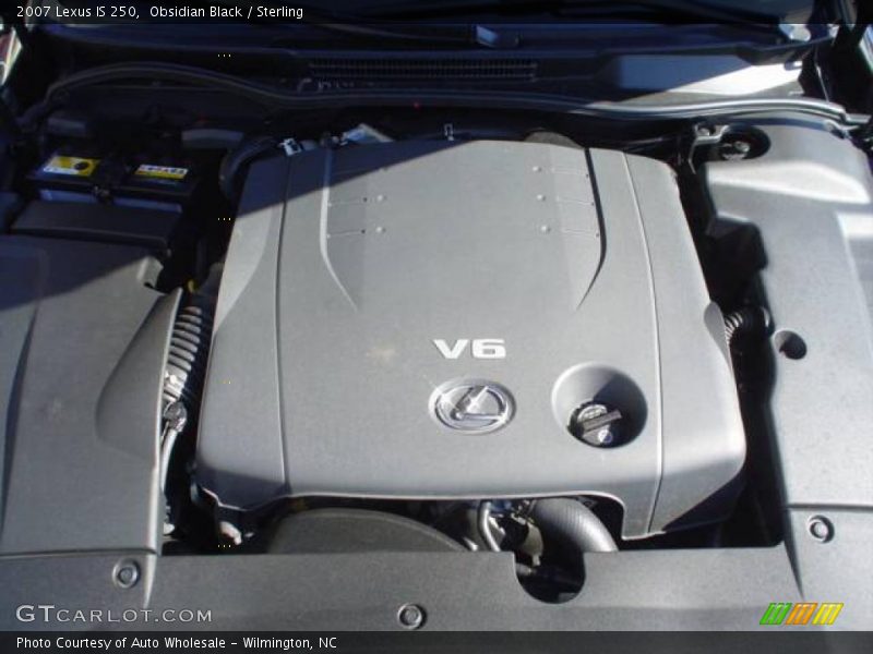 Obsidian Black / Sterling 2007 Lexus IS 250