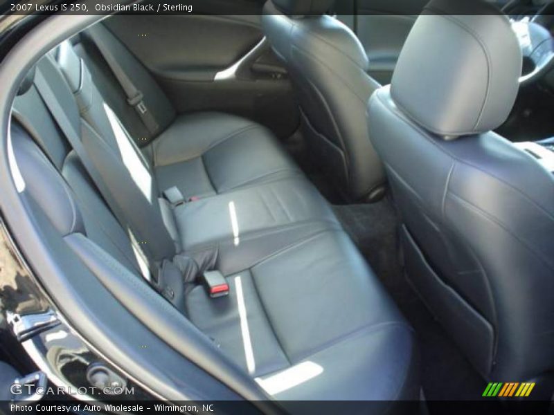 Obsidian Black / Sterling 2007 Lexus IS 250
