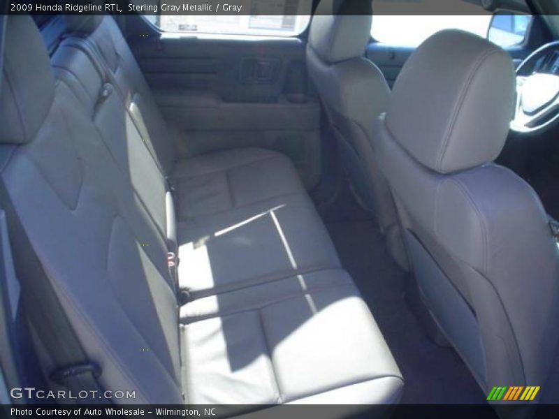 Sterling Gray Metallic / Gray 2009 Honda Ridgeline RTL