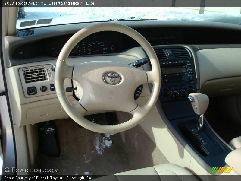Desert Sand Mica / Taupe 2003 Toyota Avalon XL