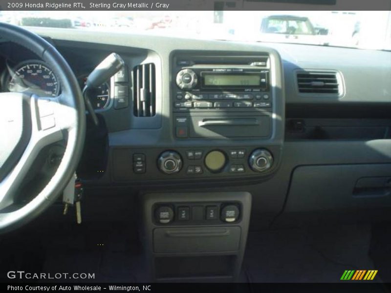 Sterling Gray Metallic / Gray 2009 Honda Ridgeline RTL