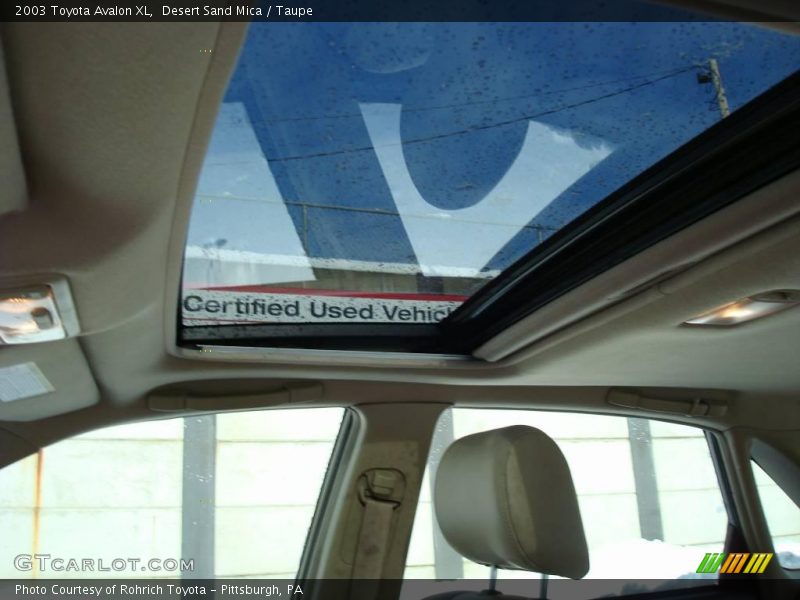 Desert Sand Mica / Taupe 2003 Toyota Avalon XL