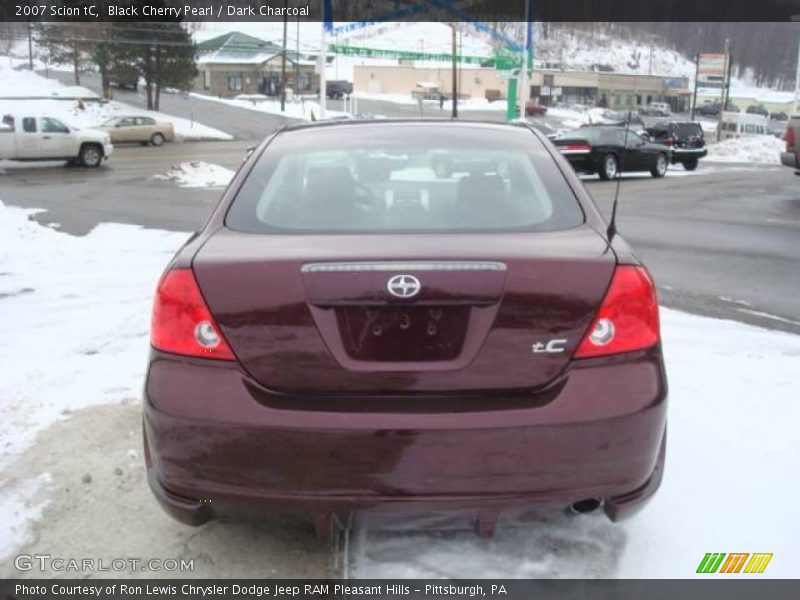 Black Cherry Pearl / Dark Charcoal 2007 Scion tC