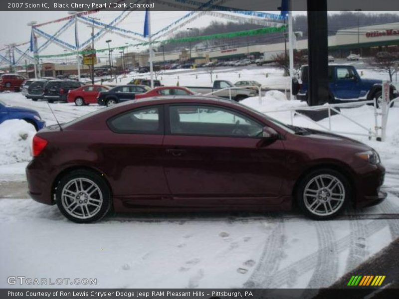 Black Cherry Pearl / Dark Charcoal 2007 Scion tC