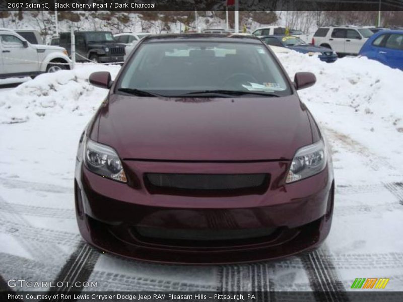 Black Cherry Pearl / Dark Charcoal 2007 Scion tC