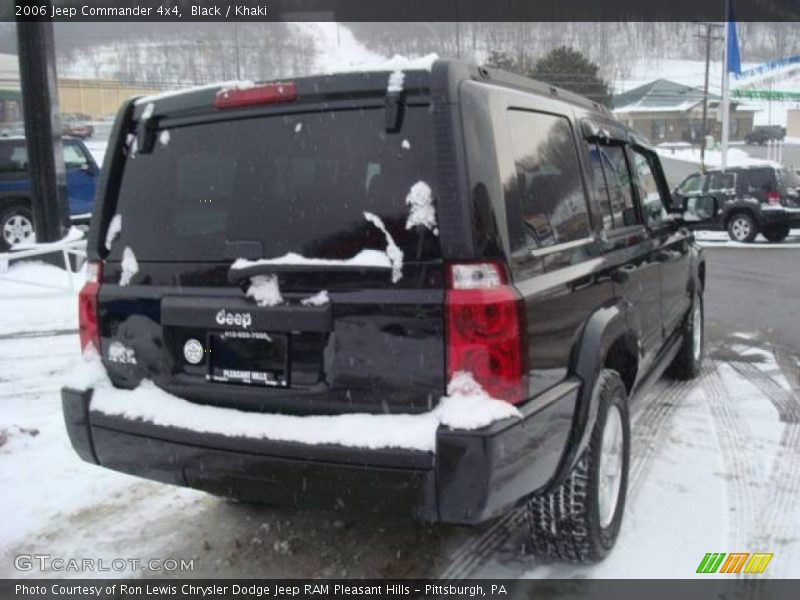 Black / Khaki 2006 Jeep Commander 4x4