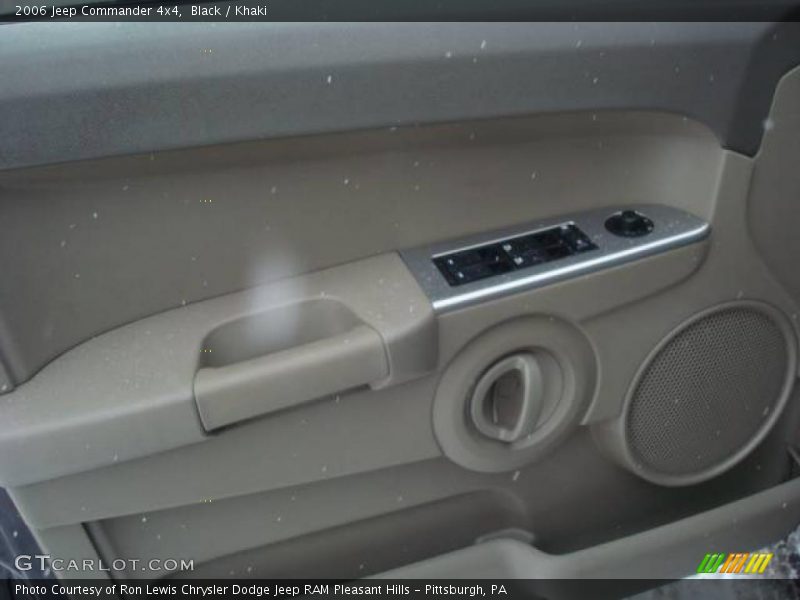 Black / Khaki 2006 Jeep Commander 4x4