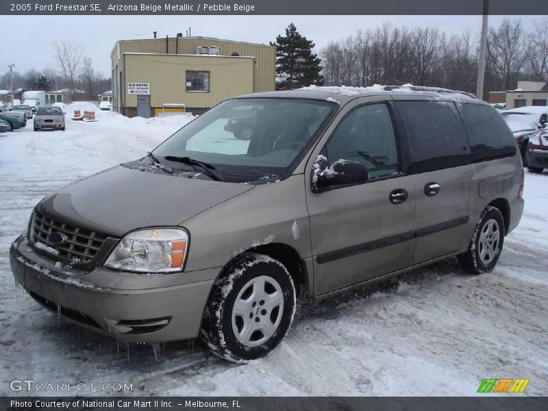 Arizona Beige Metallic / Pebble Beige 2005 Ford Freestar SE
