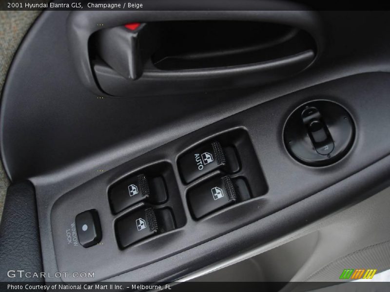 Champagne / Beige 2001 Hyundai Elantra GLS