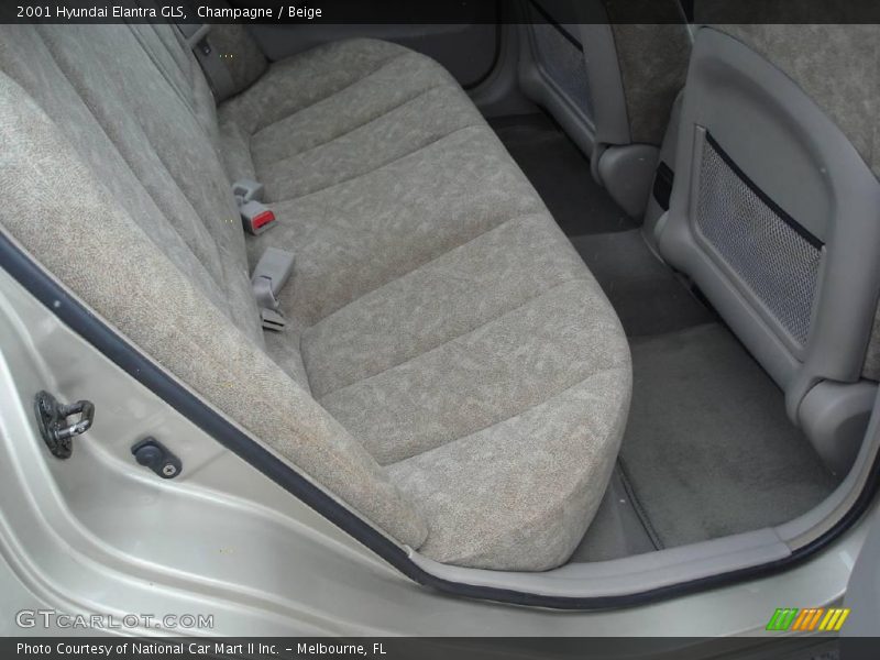 Champagne / Beige 2001 Hyundai Elantra GLS