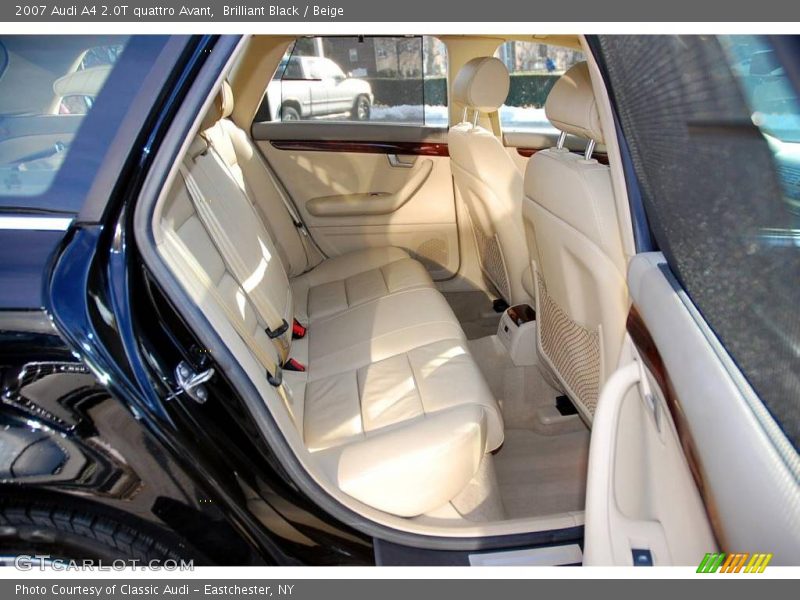 Brilliant Black / Beige 2007 Audi A4 2.0T quattro Avant