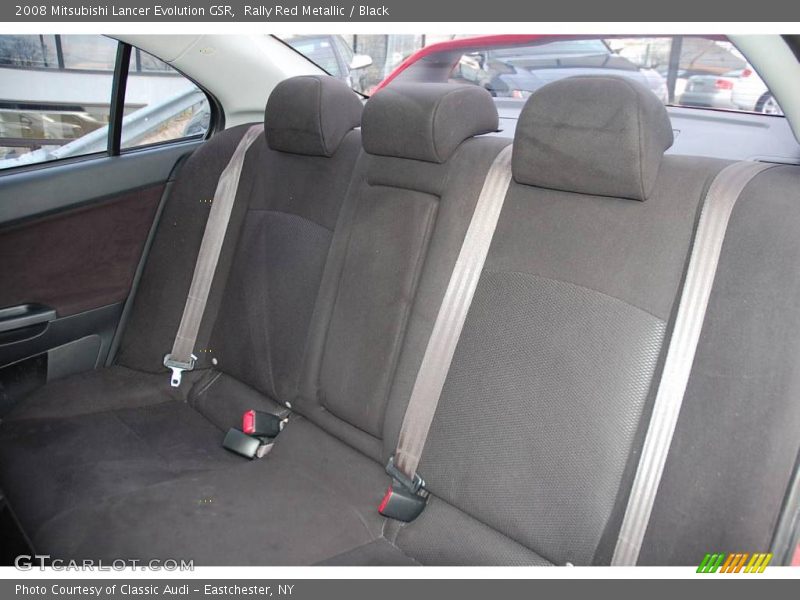 Rally Red Metallic / Black 2008 Mitsubishi Lancer Evolution GSR