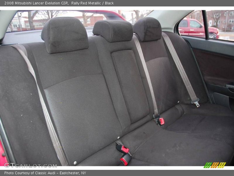 Rally Red Metallic / Black 2008 Mitsubishi Lancer Evolution GSR