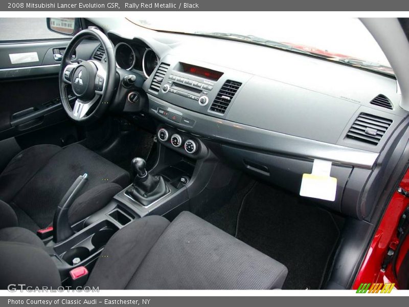 Rally Red Metallic / Black 2008 Mitsubishi Lancer Evolution GSR