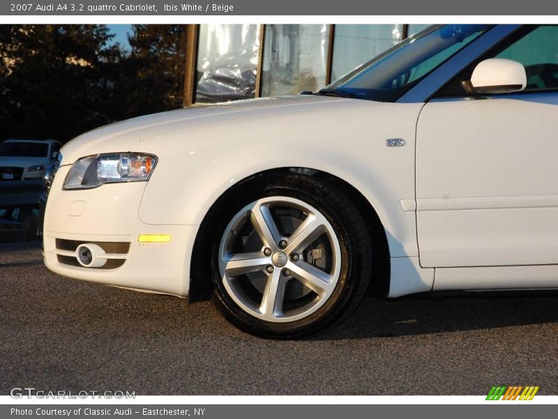 Ibis White / Beige 2007 Audi A4 3.2 quattro Cabriolet