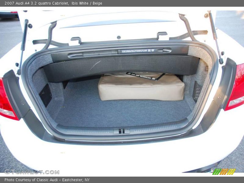 Ibis White / Beige 2007 Audi A4 3.2 quattro Cabriolet