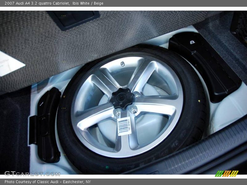 Ibis White / Beige 2007 Audi A4 3.2 quattro Cabriolet