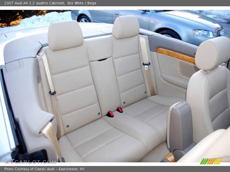 Ibis White / Beige 2007 Audi A4 3.2 quattro Cabriolet