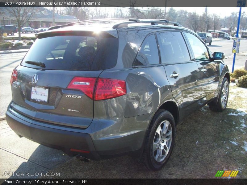 Nimbus Gray Metallic / Parchment 2007 Acura MDX