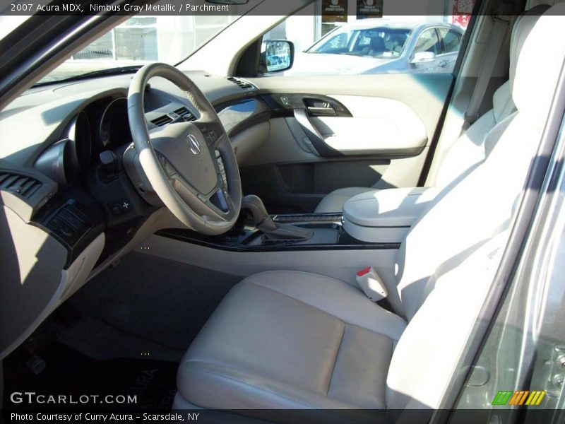 Nimbus Gray Metallic / Parchment 2007 Acura MDX