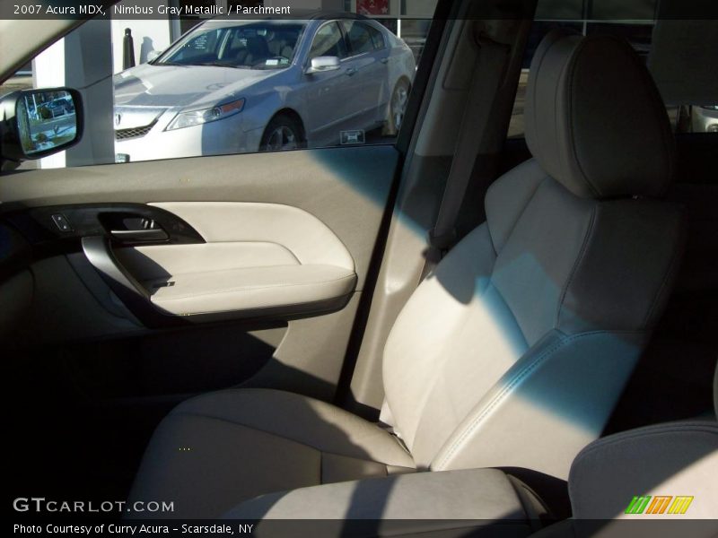 Nimbus Gray Metallic / Parchment 2007 Acura MDX